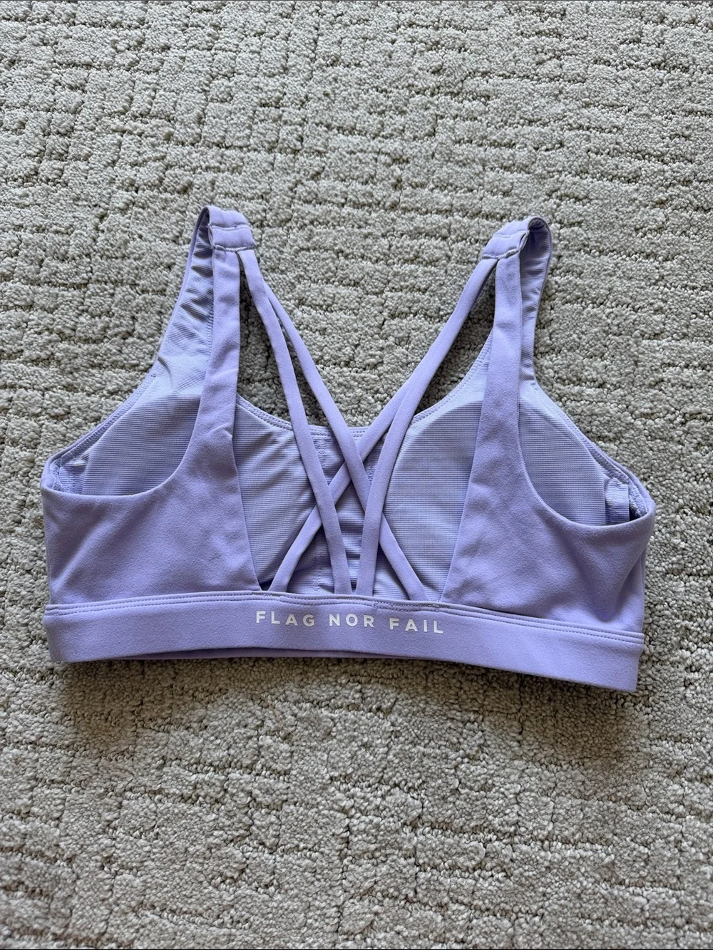 Flag not fail sports bra with pads